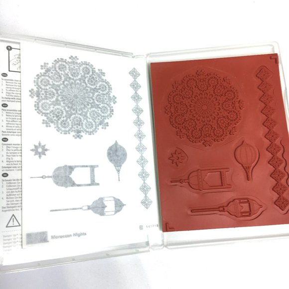 Stampin Up Moroccan Nights 6 Stamps Set  NWT - Picture 2 of 5